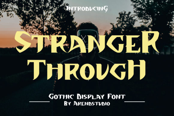 A Striking Gothic Typeface for Campaign Designers