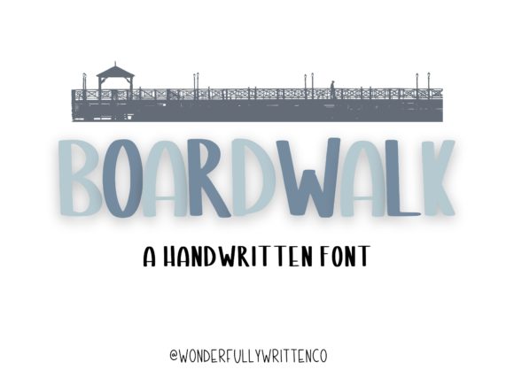 Boardwalk: A Versatile Display Font for Crafting Beautiful Products