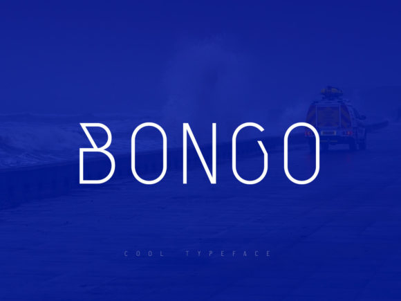 Bongo: A Futuristic Display Font Built for Modern Campaigns
