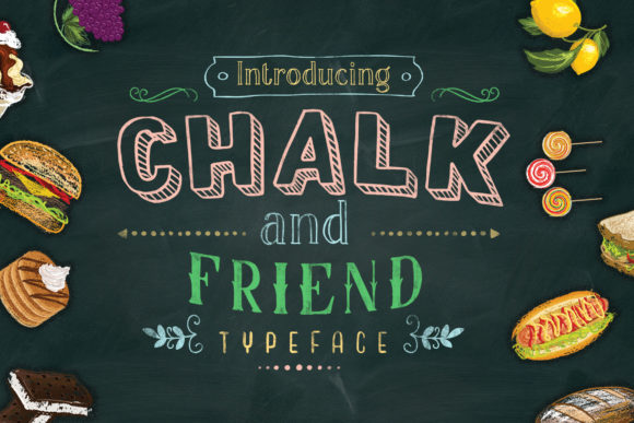 Chalk and Friend: A Display Font Designed for Digital Impact