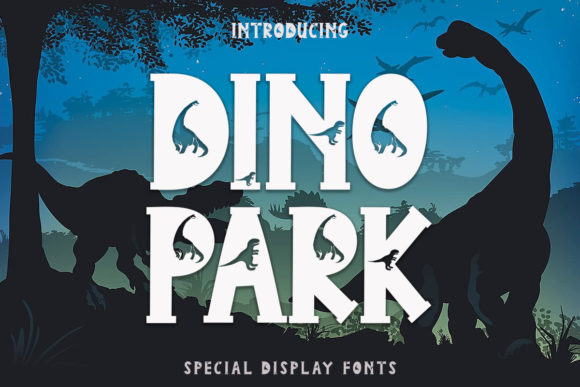 Craft Your Story with the Dino Park Display Font