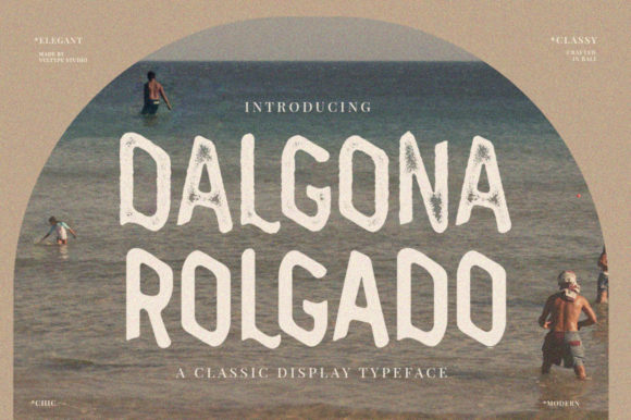 Dalgona Rolgado: A Display Font With Editorial Charm