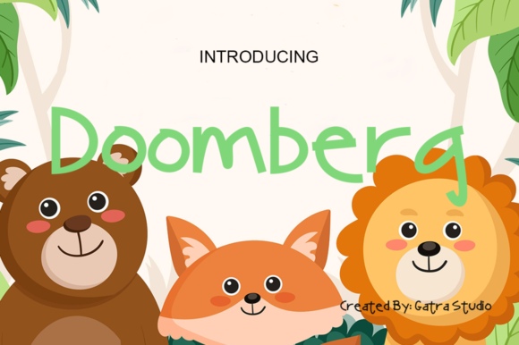 Doomberg: An Editorial Font with Character