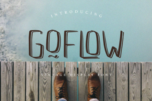 Goflow: A Modern Display Font for Your Business Branding