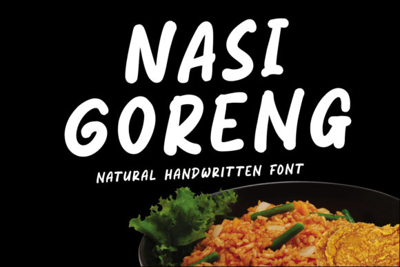 Nasi Goreng: A Display Font for Authentic Digital Communication
