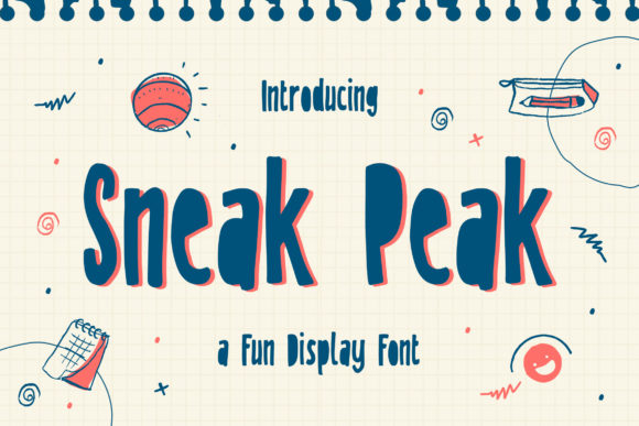 Sneak Peak: The Adorable Font for Creative Products