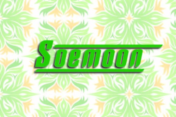 Soemoon: A Bold Display Font for Digital Marketers