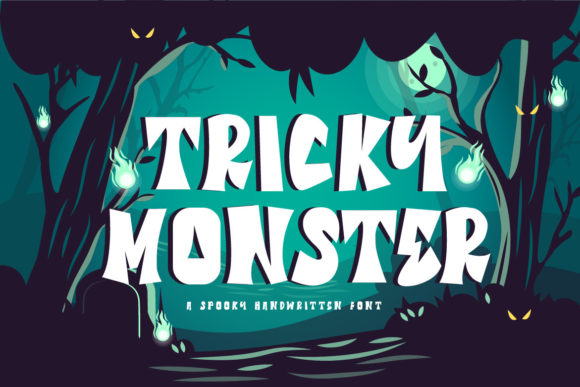 Tricky Monster: A Font That Brings Handmade Designs to Life